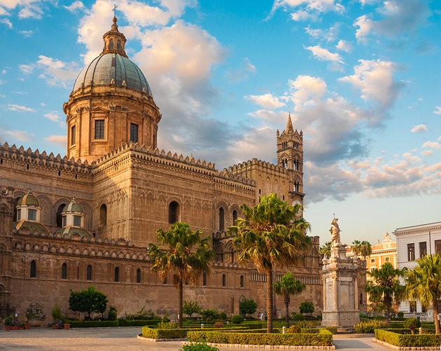 Katedrala u Palermu pod vidljivim utjecajem arapsko-islamske arhitekture